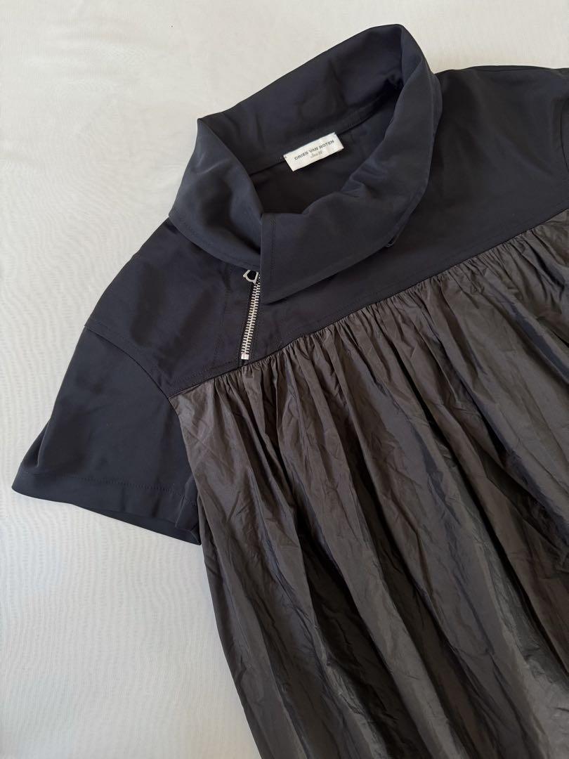 美品 Dries van noten ドリスヴァンノッテン ブラック ワンピース