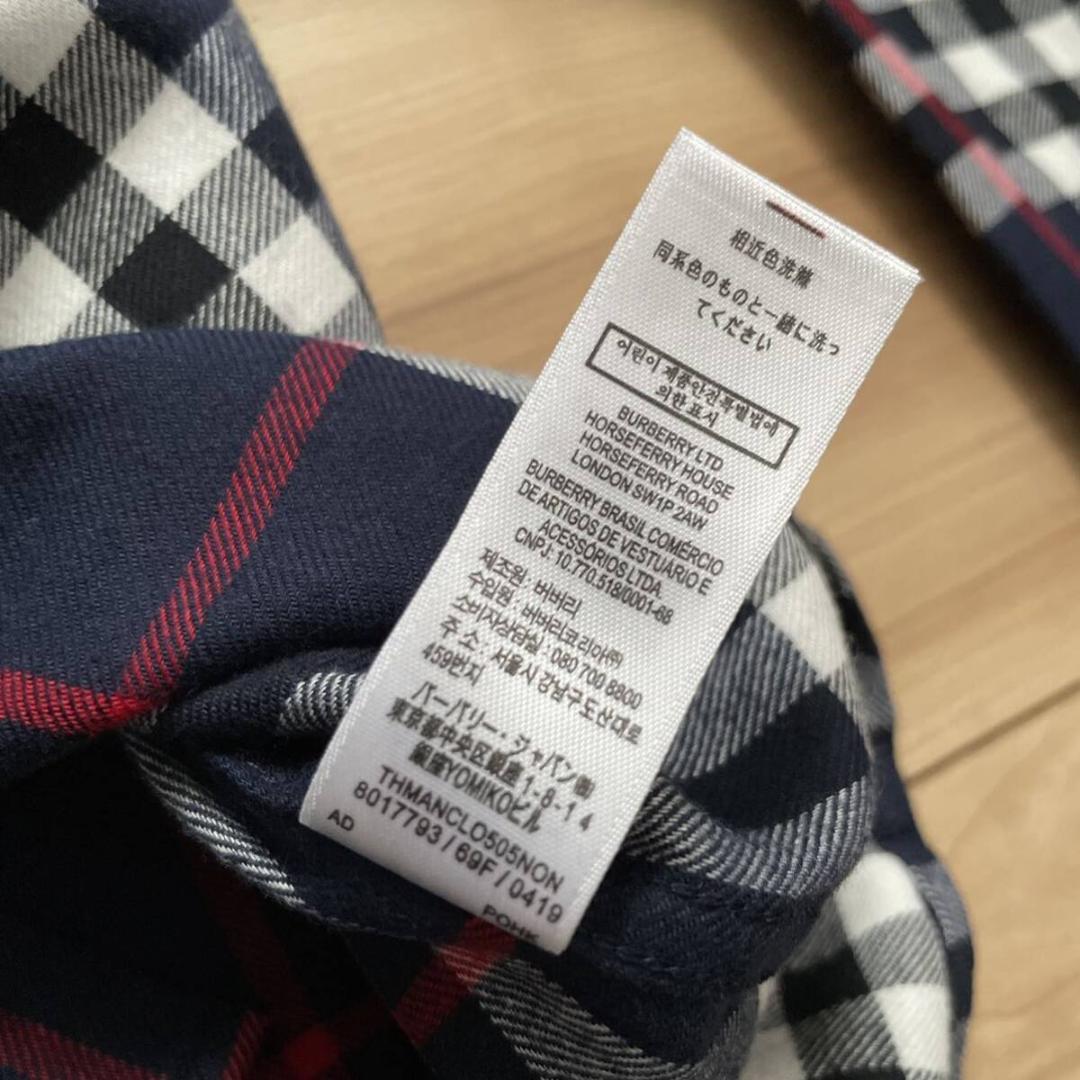 【新品】BURBERRY LONDON ENGLAND ノバチェック シャツ