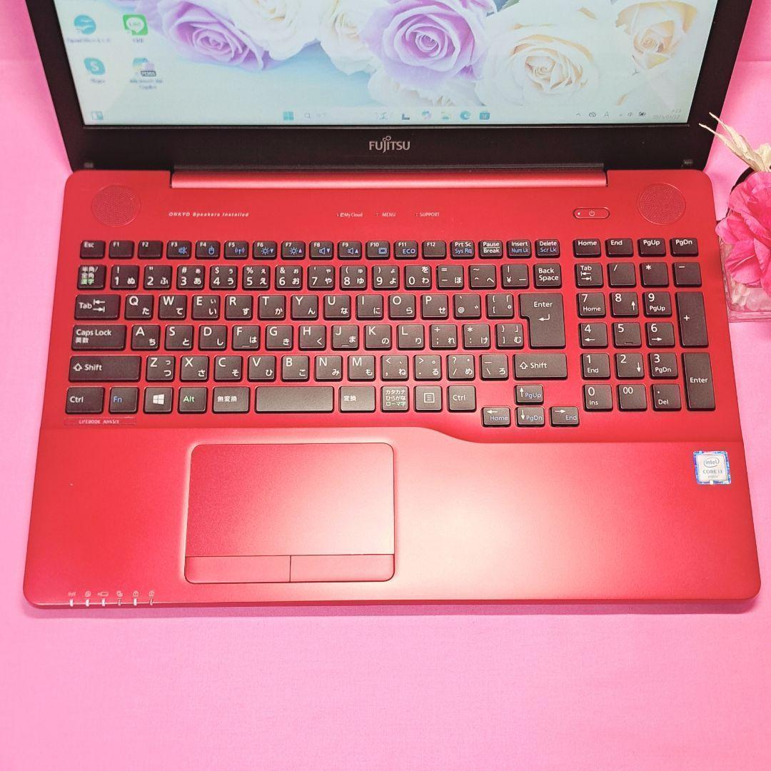 D30【美品】i3/SSD/8GB✨Windows11✨富士通ノートパソコン