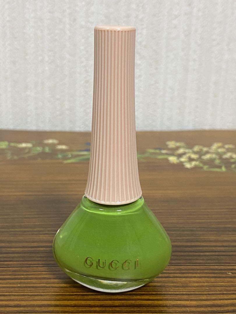 【美品】GUCCI ネイルカラー 712 グリーン