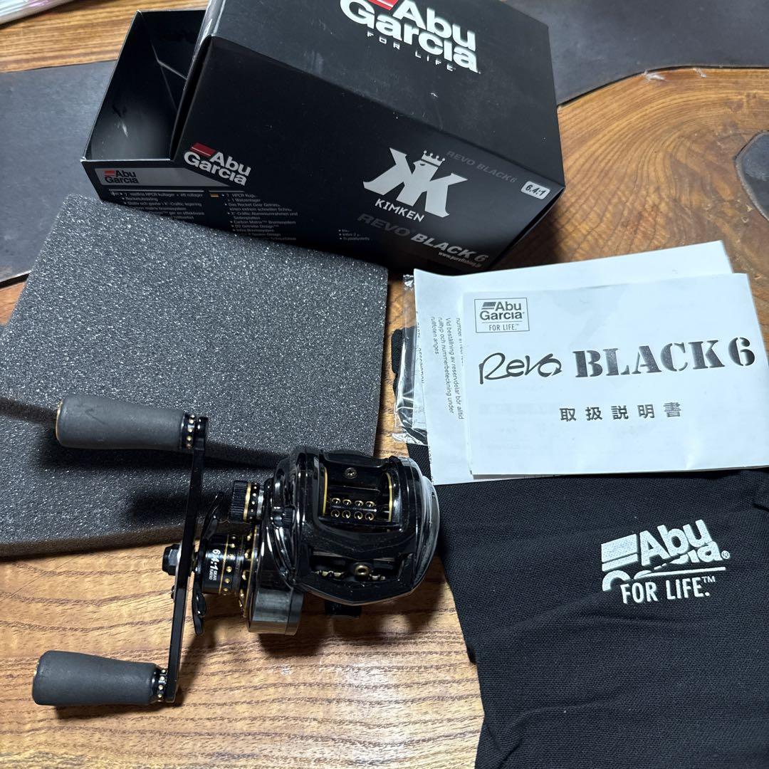 Abu Garcia】 revo ブラック6 右巻き - メルカリ