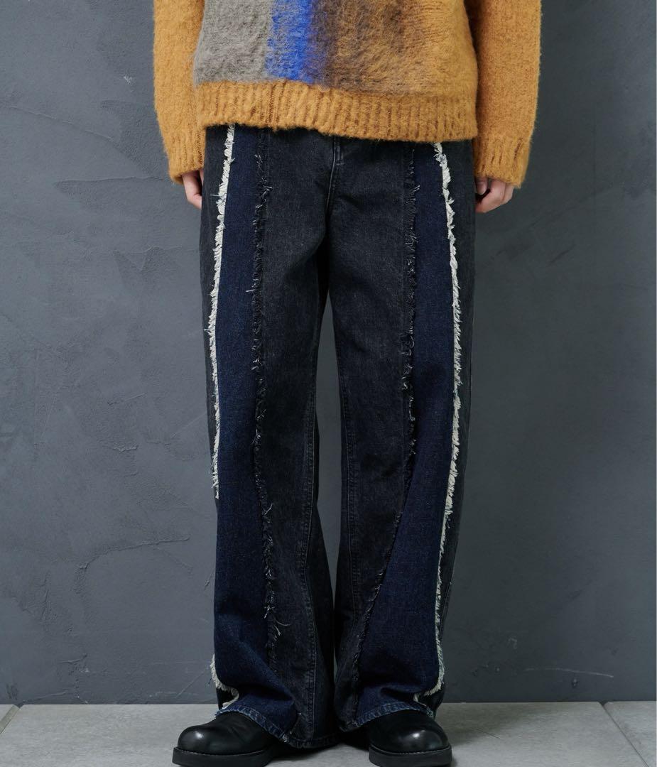 jieda SWITCHING OVER DENIM PANTS 23ss 画像1