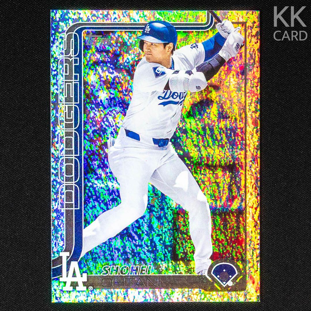 稀少　topps 東京シリーズ　1990年　大谷翔平　通常版　ピンクパラレル 2025 Topps Series 1 大谷翔平 ホロフォイル パラレルカード