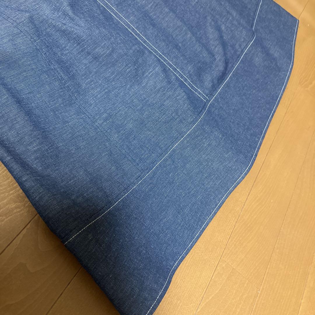 M's Gracy デニムパフスリーブワンピース Mサイズ