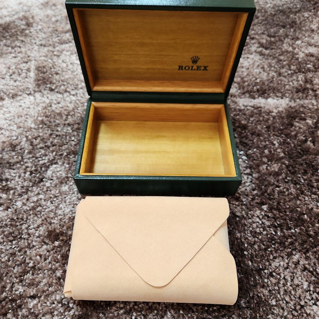 F③ロレックス 68.00.2 ROLEX 箱と レザーケース 緑 F③ロレックス 68.00.2 ROLEX 箱と レザーケース 緑