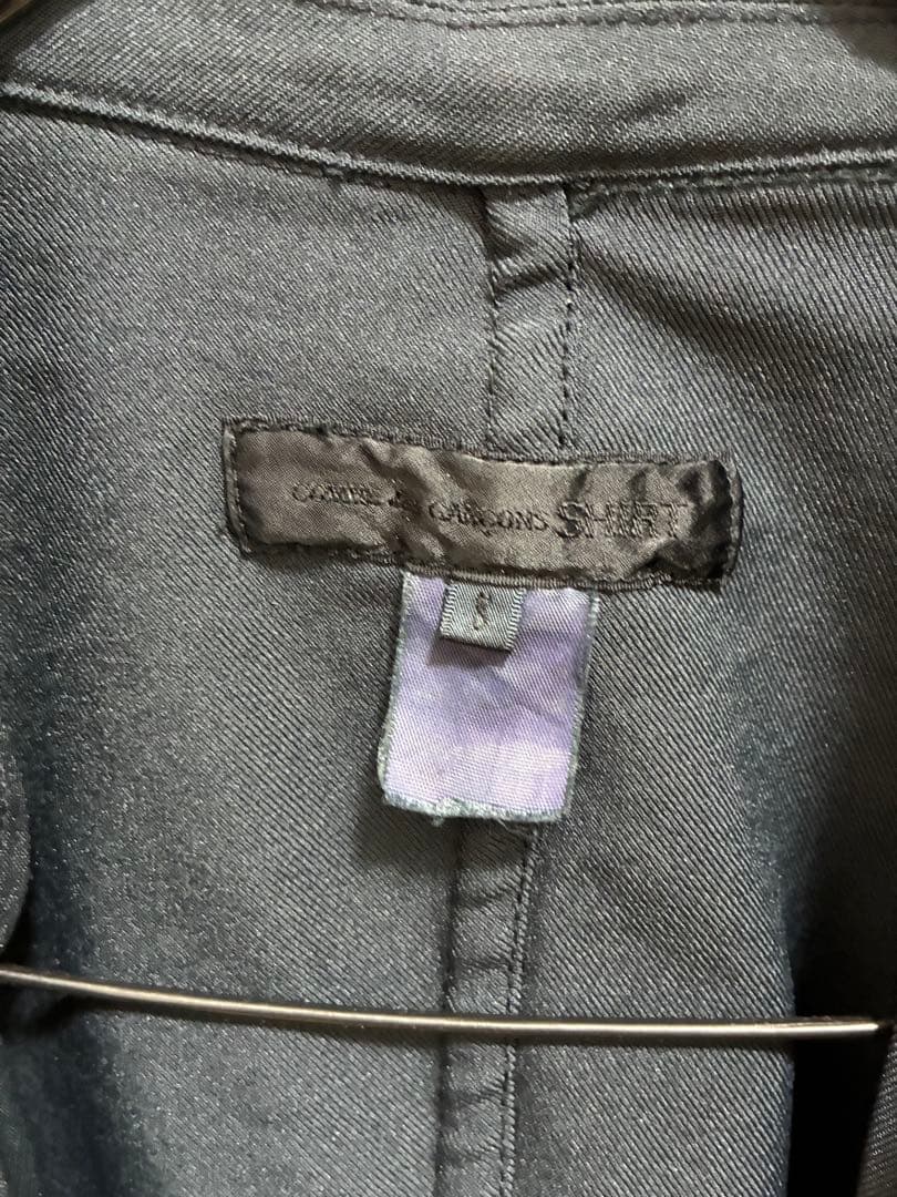 コムデギャルソン shirt ポリエステル ジャケット コムデギャルソン shirt ポリエステル ジャケット