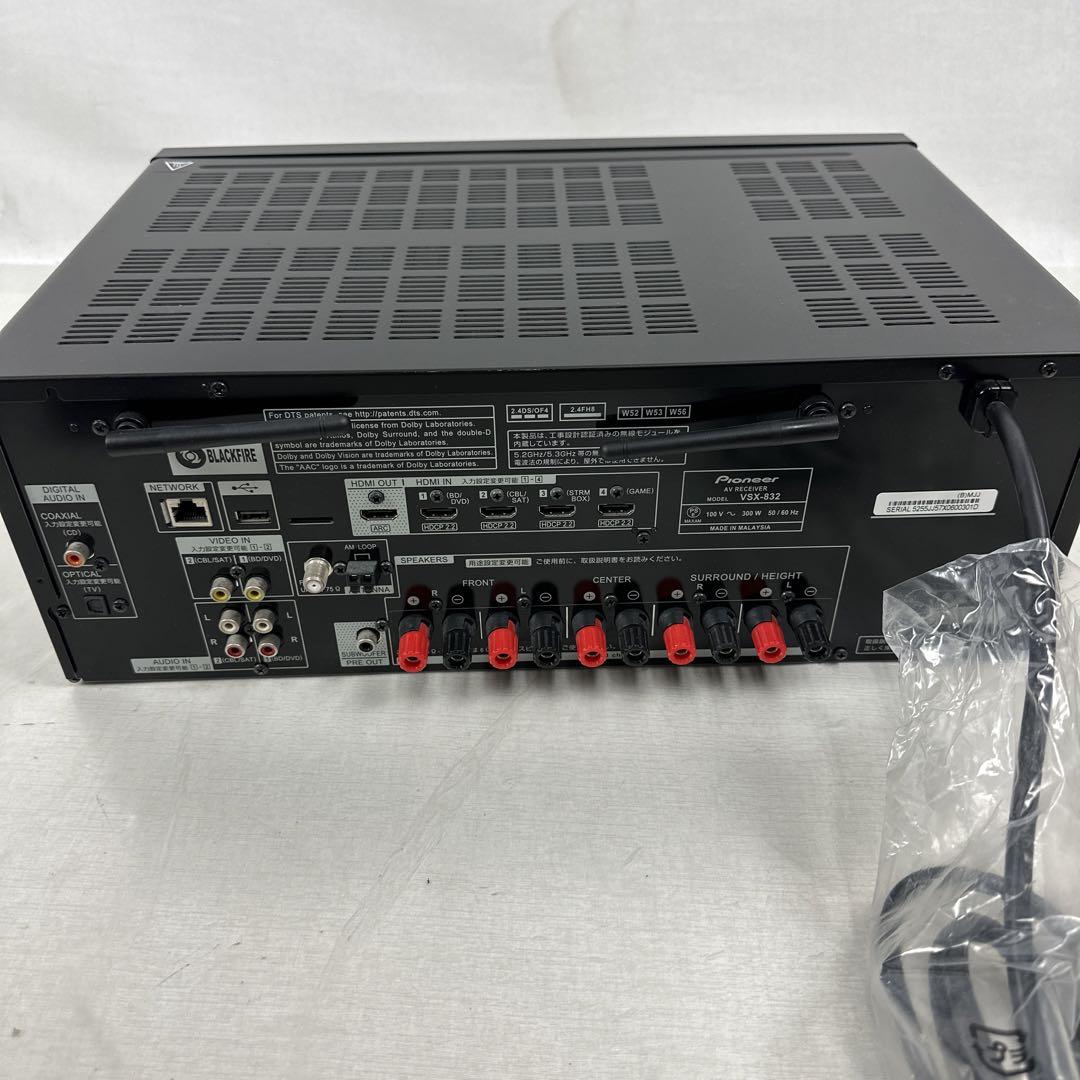 ⭐︎Pioneer VSX-832 AV RECEIVER 現状品