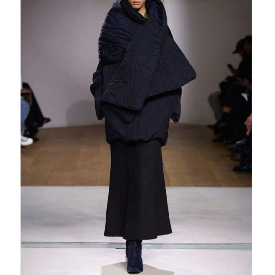 MameKurogouchi 2025aw キルティングストール目立った傷や汚れなし