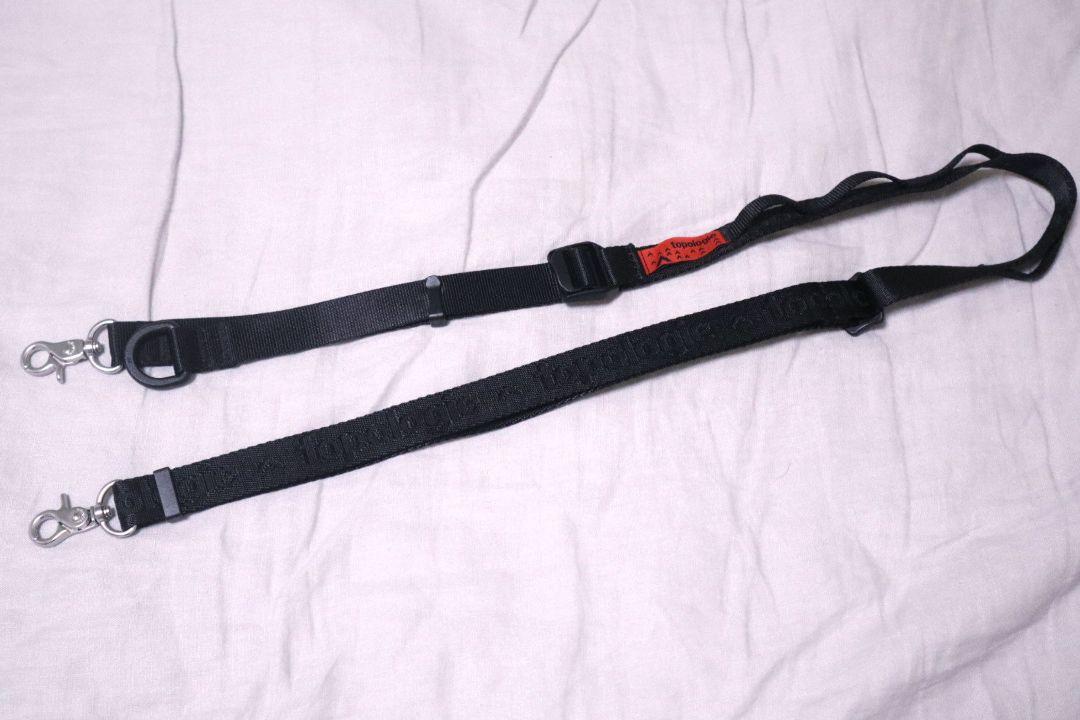スマホアクセサリー TOPOLOGIE UTILITY SLING BLACK NYLON WEB