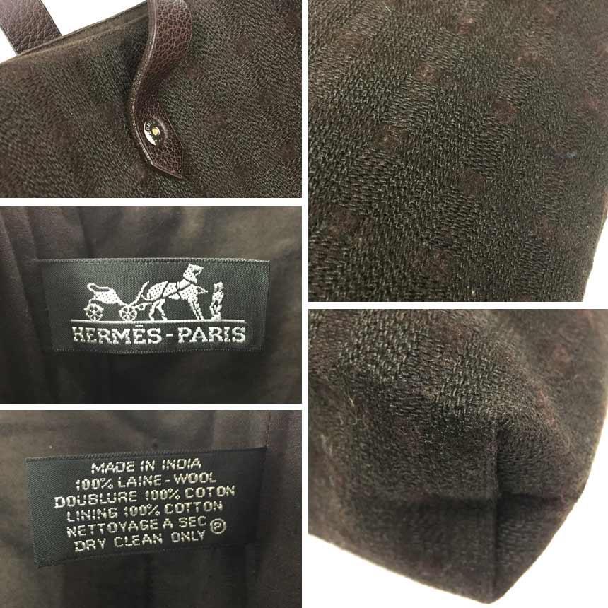 HERMES　エルメス　アメダバGM　トートバッグ　aq7202