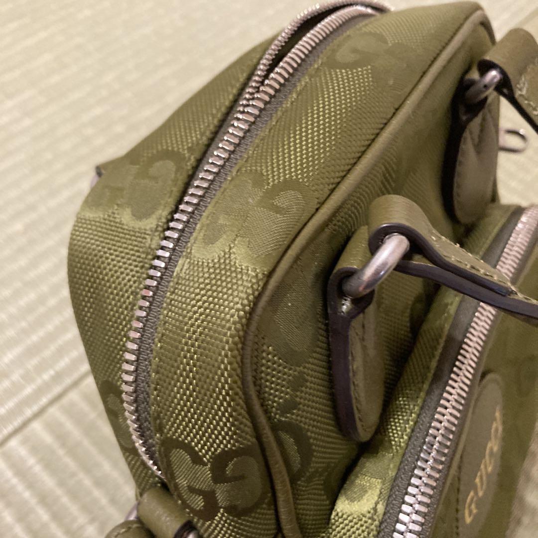 GUCCI オリーブグリーン ショルダーバッグ