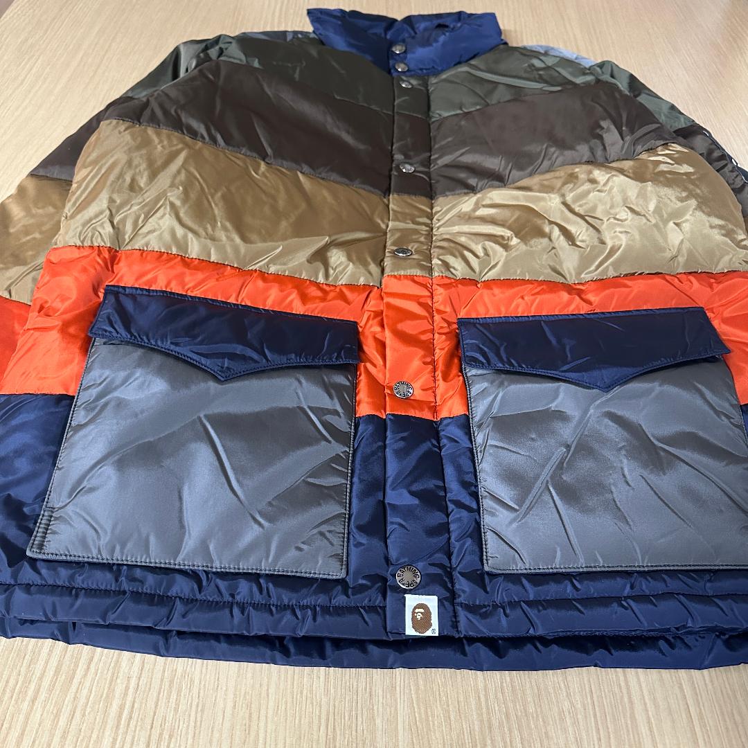 BAPE ダウンジャケット エイプ M 新品