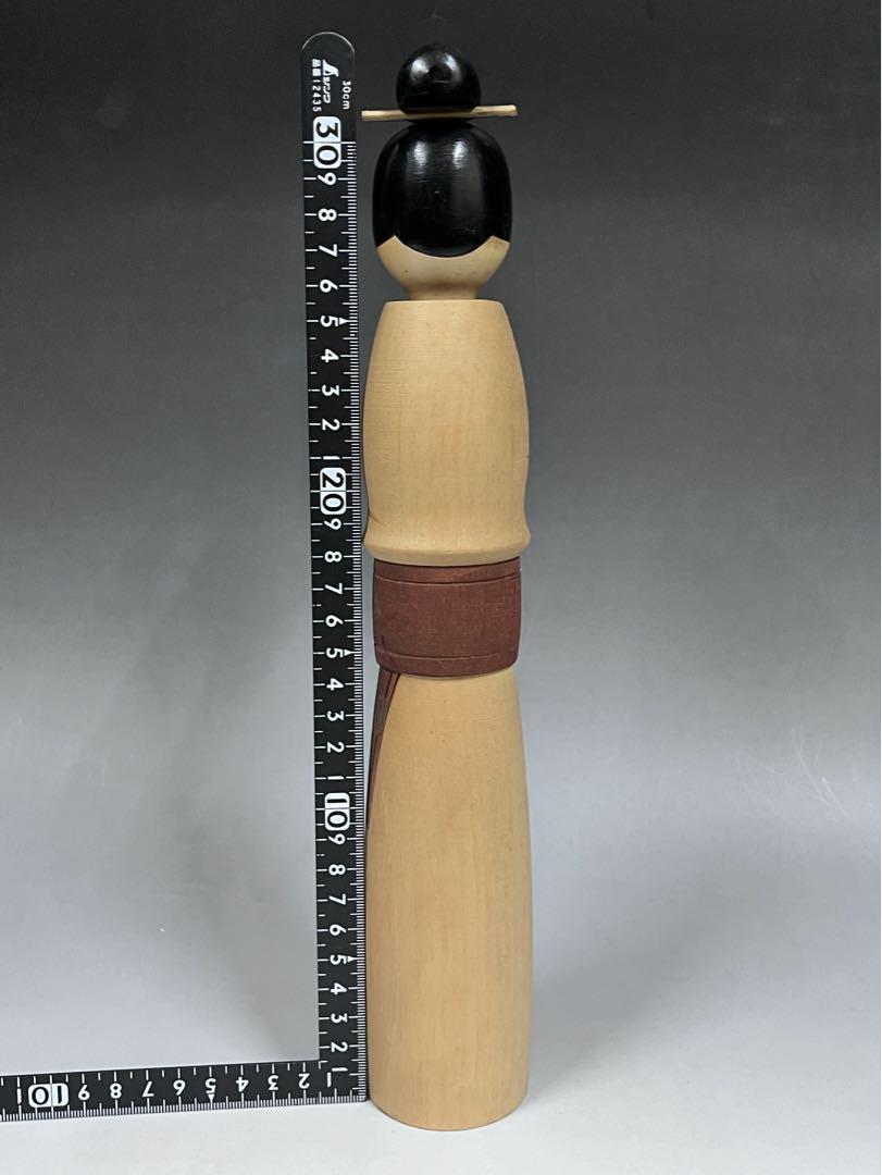 C160  内閣総理大臣賞受賞作家　佐藤翠崕　こけし　伝統こけし　日本人形　置物
