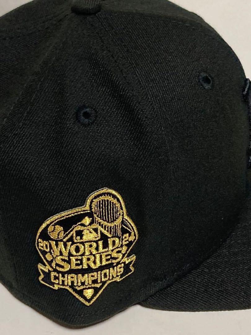 100%正規品7 3/8黒金58.7優勝モデルWS2024新品MLBドジャース