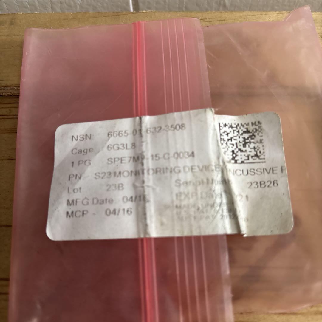 未使用品　米軍　実物 BLAST GAUGE ブラストゲージシステム 送料無料