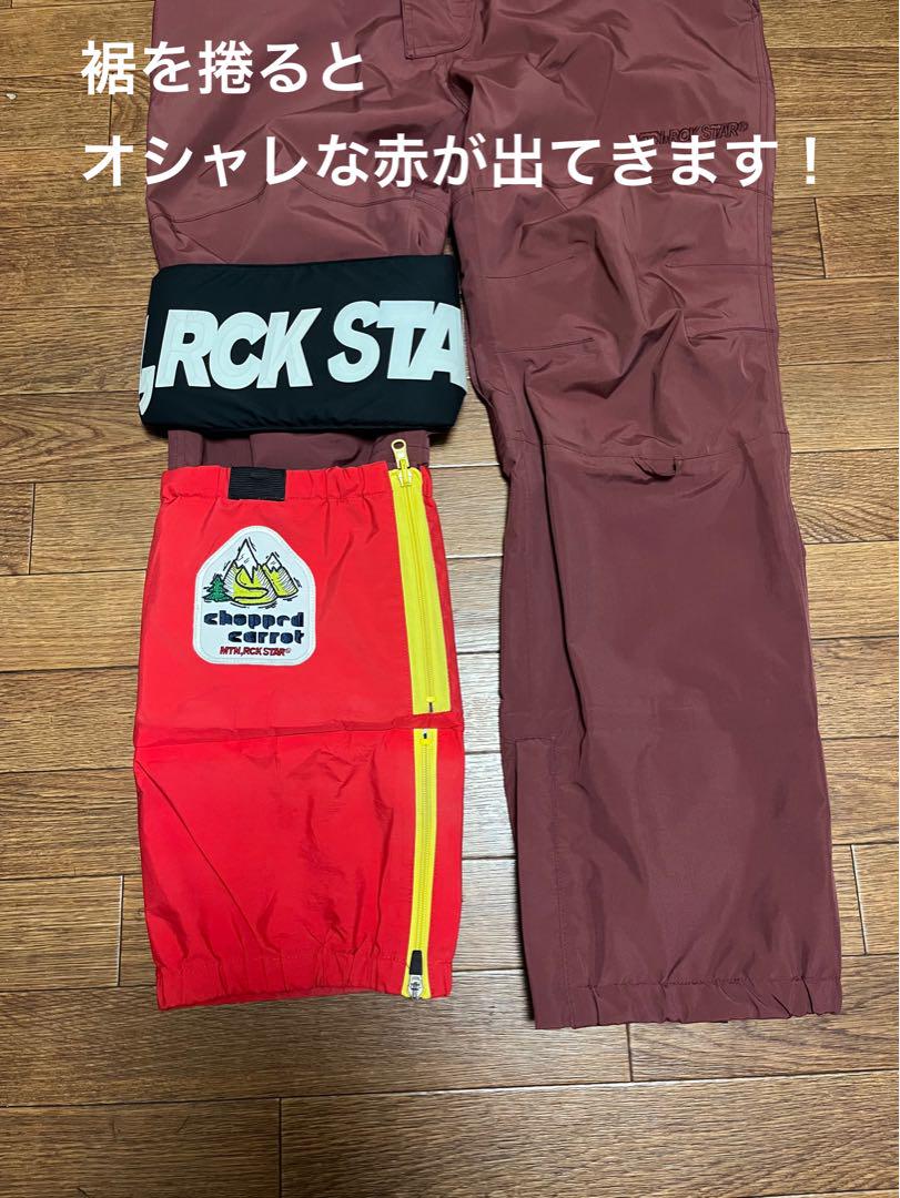 MTN RCK STARS マウンテンロックスタースノーボードウエア　上下　M