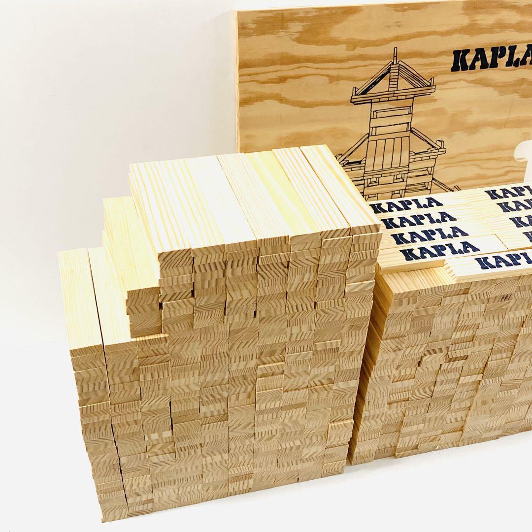 【美品 大量】カプラ 1085ピース　KAPLA 積み木　積木
