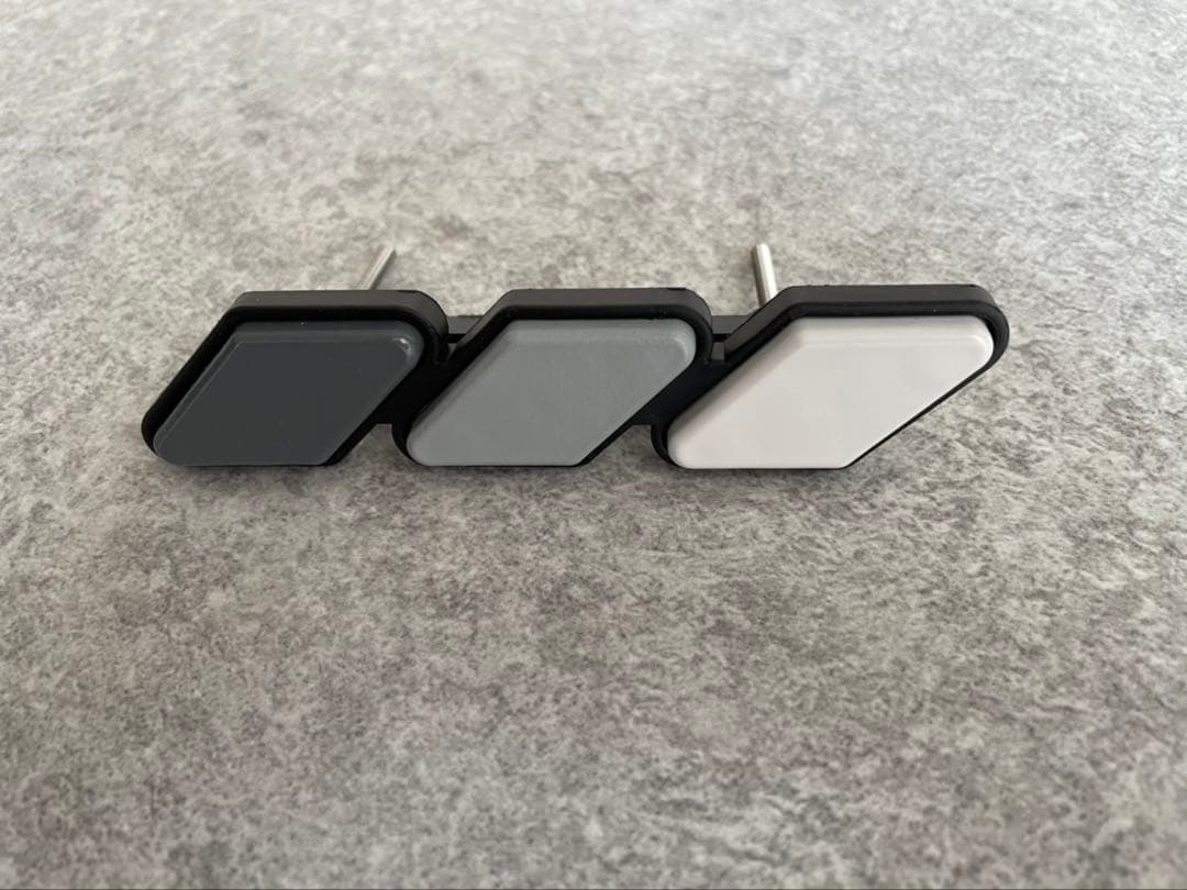 Taco vinyl グリルバッジ グレー 灰 RAV4 gray scheme