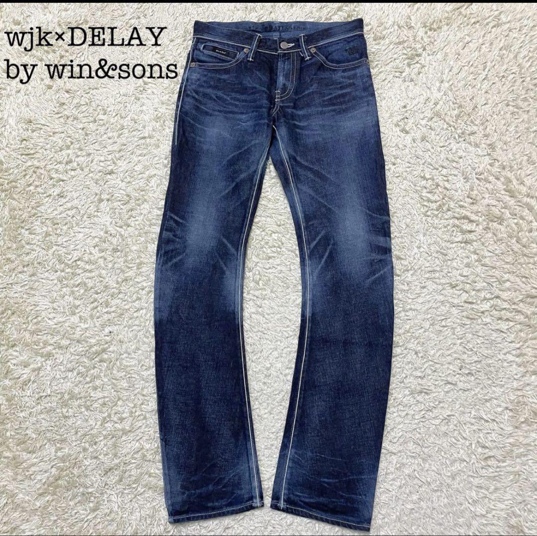 【美品】wjk × DELAY by win&sons コラボ デニム バナナ