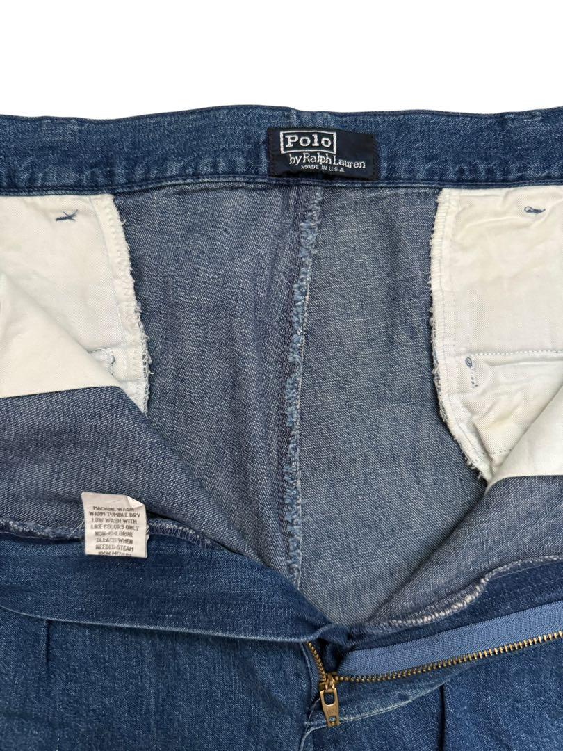 【ralph lauren/ラルフローレン】90s USA製 デニムスラックス