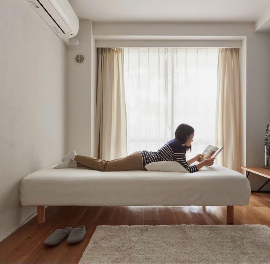 脚付マットレス シングル