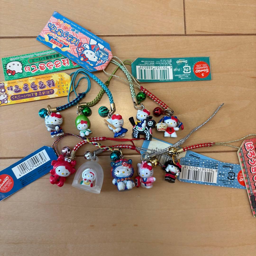 ご当地キティ ストラップ 10個まとめ目立った傷や汚れなし