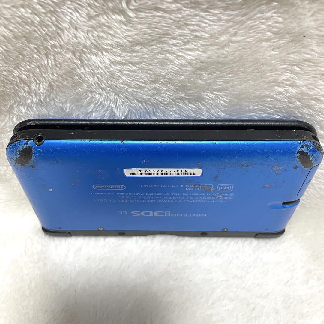 Nintendo 任天堂 ニンテンドー 3DS LL ブルー ブラック ジャンク