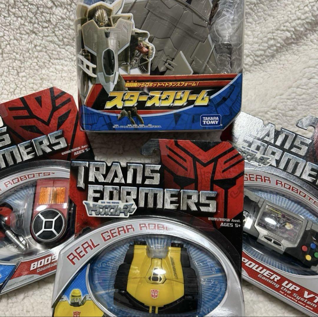 トランスフォーマー ムービー リアルギアロボット スタースクリーム 変形 変身