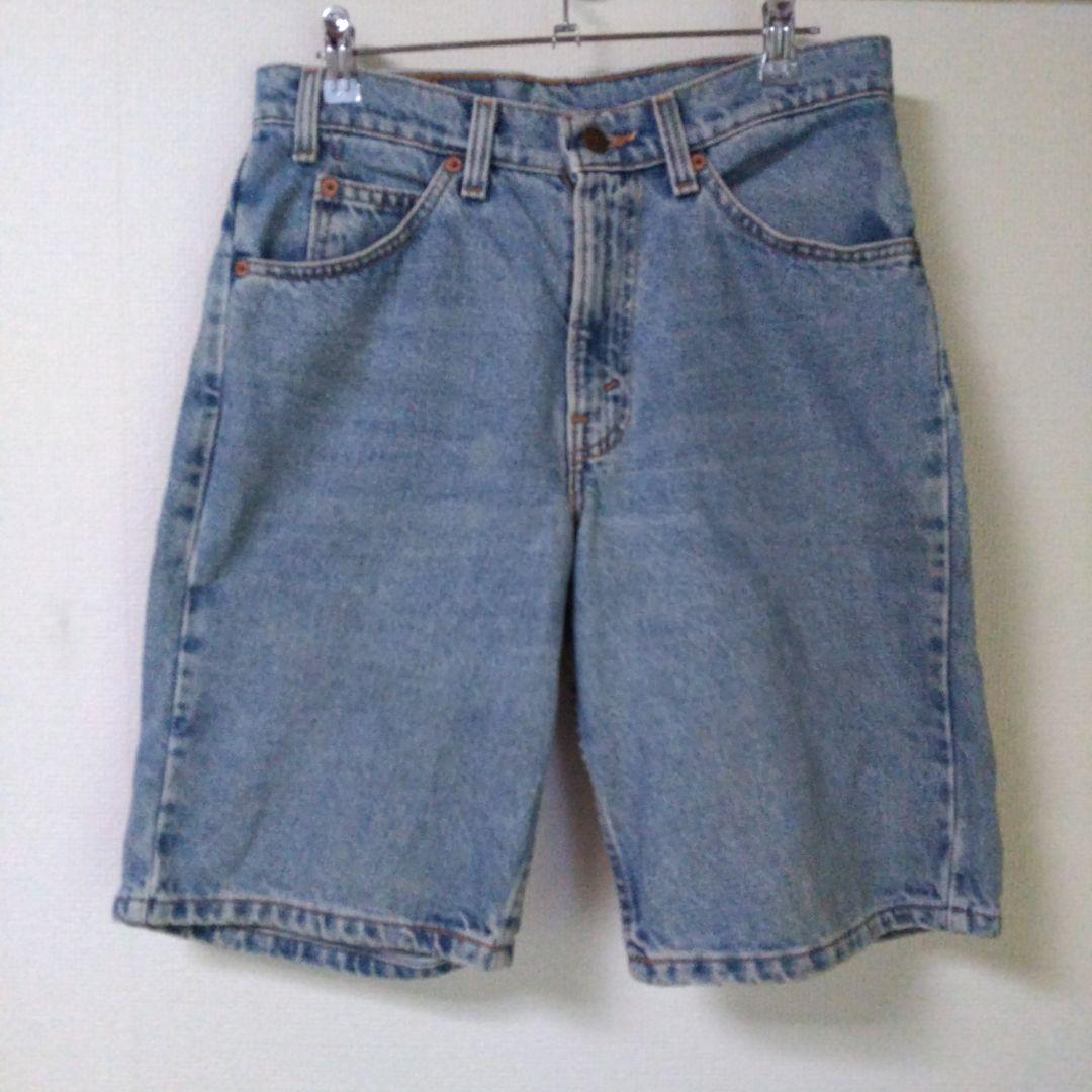 LEVI'S 550 リラックスフィット ライトブルーデニムショートパンツ