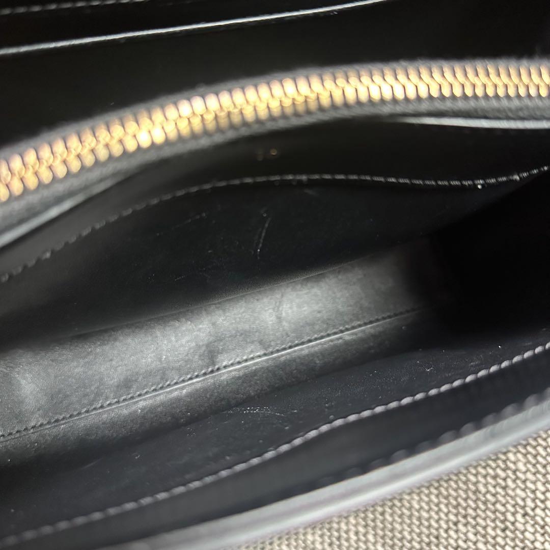 CELINE 16 セーズ バッグ スモール ブラック サテンドカーフスキン
