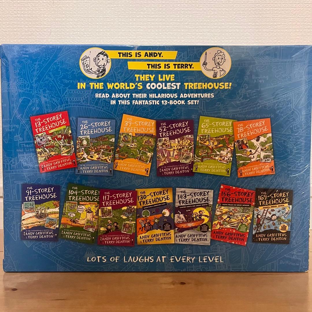 【QR音源】13〜169 Storey Treehouse 13冊 正規品 洋書 【QR音源】13〜169 Storey Treehouse 13冊 正規品 洋書