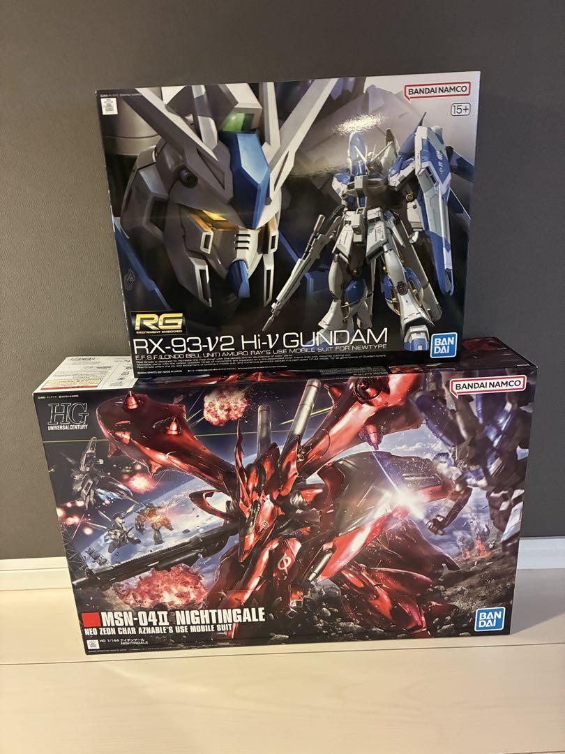 RG Hi-νガンダム　HGナイチンゲール