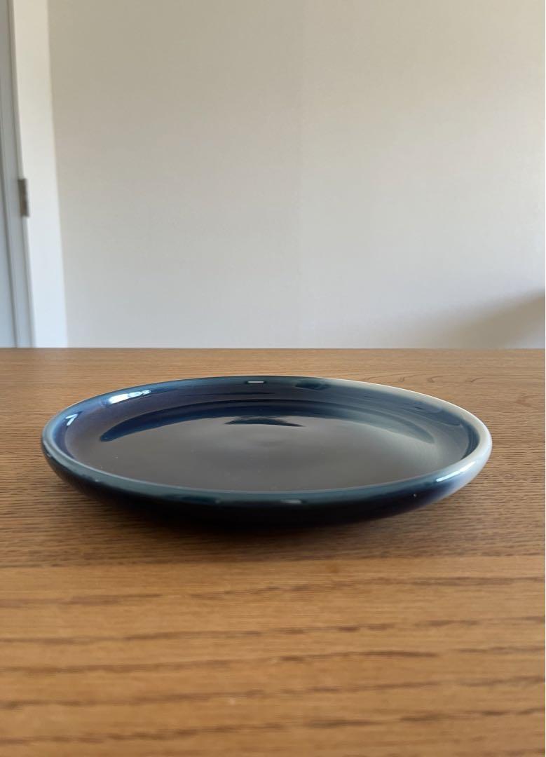 砥部焼 パスタ皿 ヨシュア工房 ヨシュアブルー