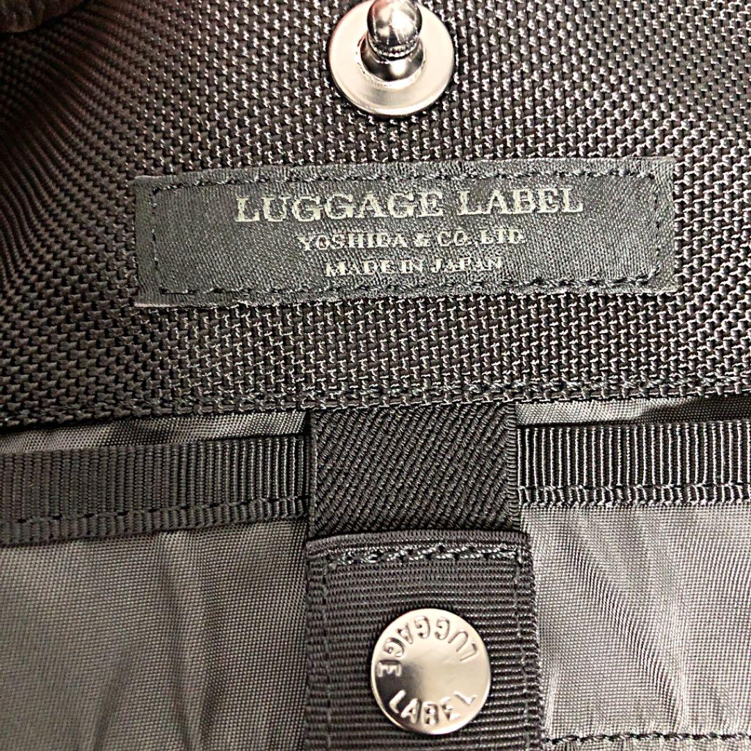 ラックレザ LUGGAGE トートバッグ 黒 pP7HA-m46968290522 LABEL 本革 ◌カバンのオ