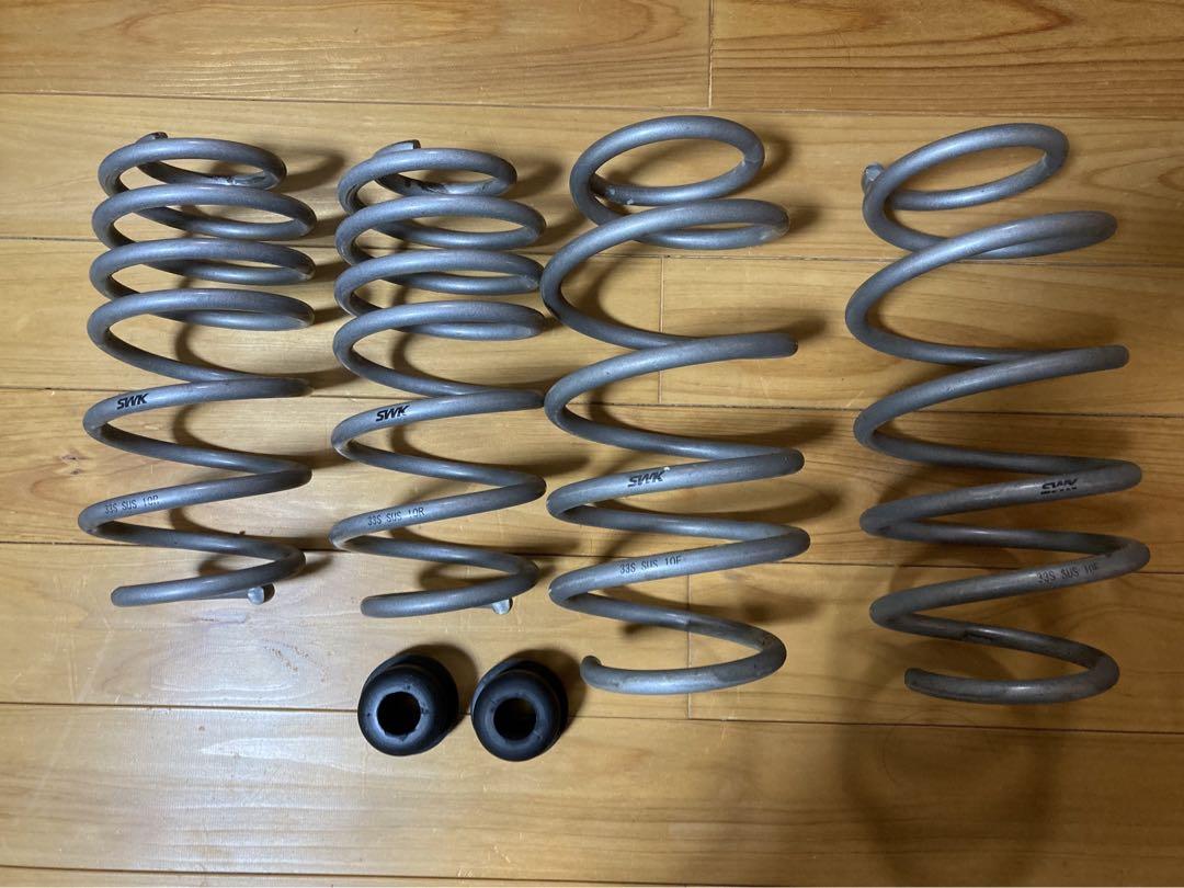 SWK スズキワークス久留米 zc33s用ダウンサス バンプラバー付き