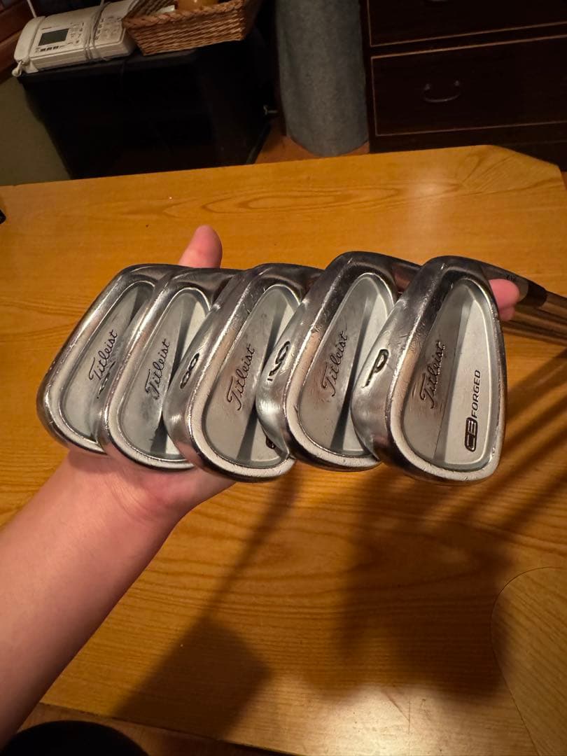 Titleist CB Forged アイアンセット 5-9 P Titleist CB Forged アイアンセット 5-9 P