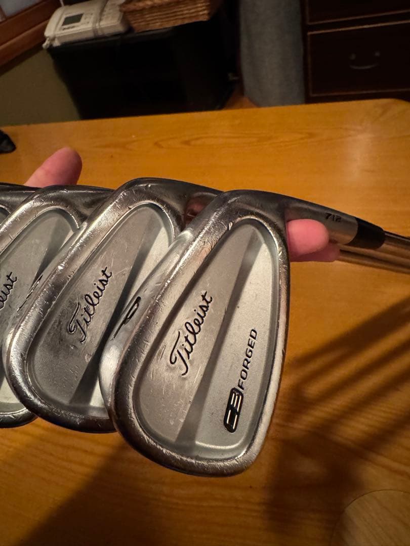Titleist CB Forged アイアンセット 5-9 P Titleist CB Forged アイアンセット 5-9 P