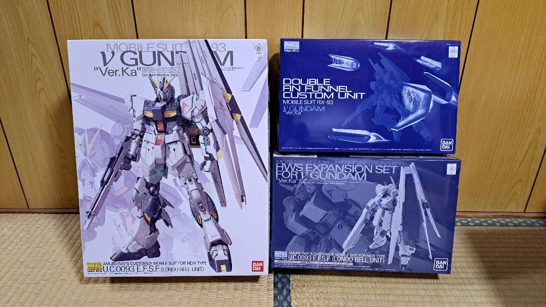 最安値 MGニューガンダムVer.Kaと拡張フルセット ロボット