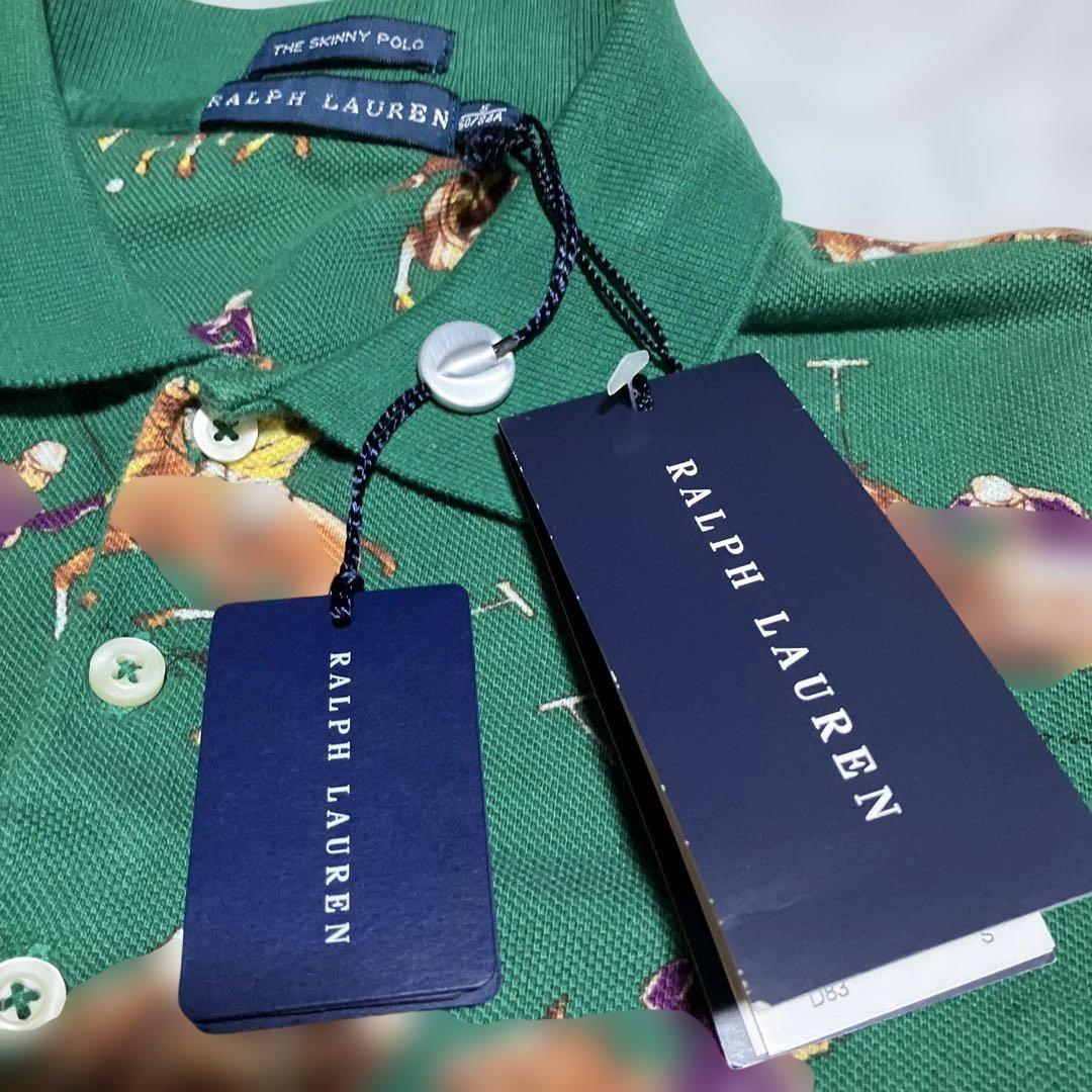 Ralph Lauren The Skinny Polo S グリーン 未使用 - メルカリ