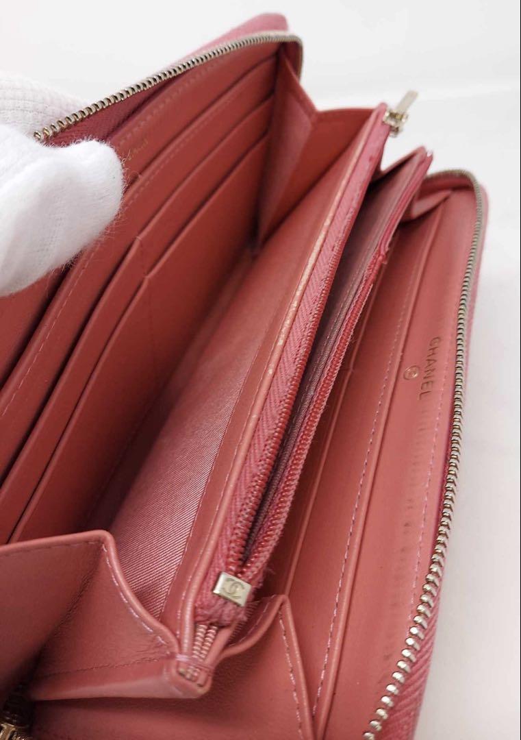 CHANEL マトラッセ タイムレスクラシック ジップウォレット