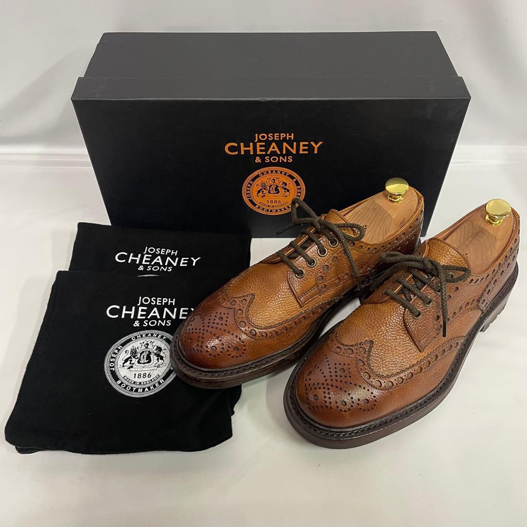 JOSEPH CHEANEY エイボンC アーモンド UK6.5 革靴25.5cm JOSEPH CHEANEY SONS