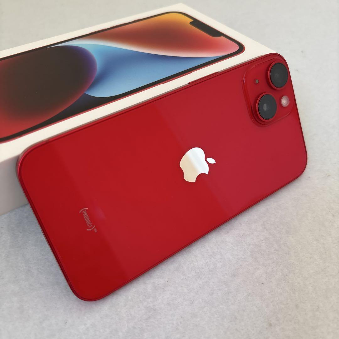 【超美品】iPhone14 128GB レッド　お支払い後24時間以内に発送