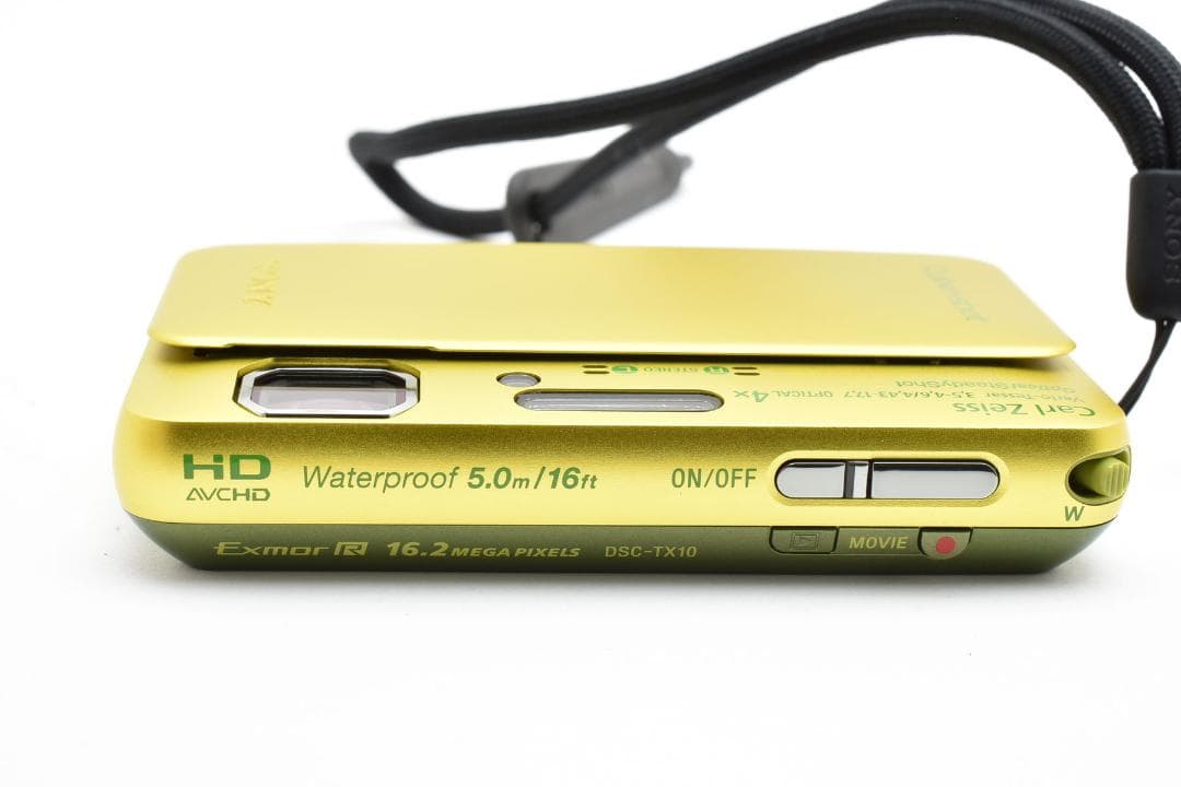 【美品】SONY Cyber-shot DSC-TX10 グリーン　動作確認済