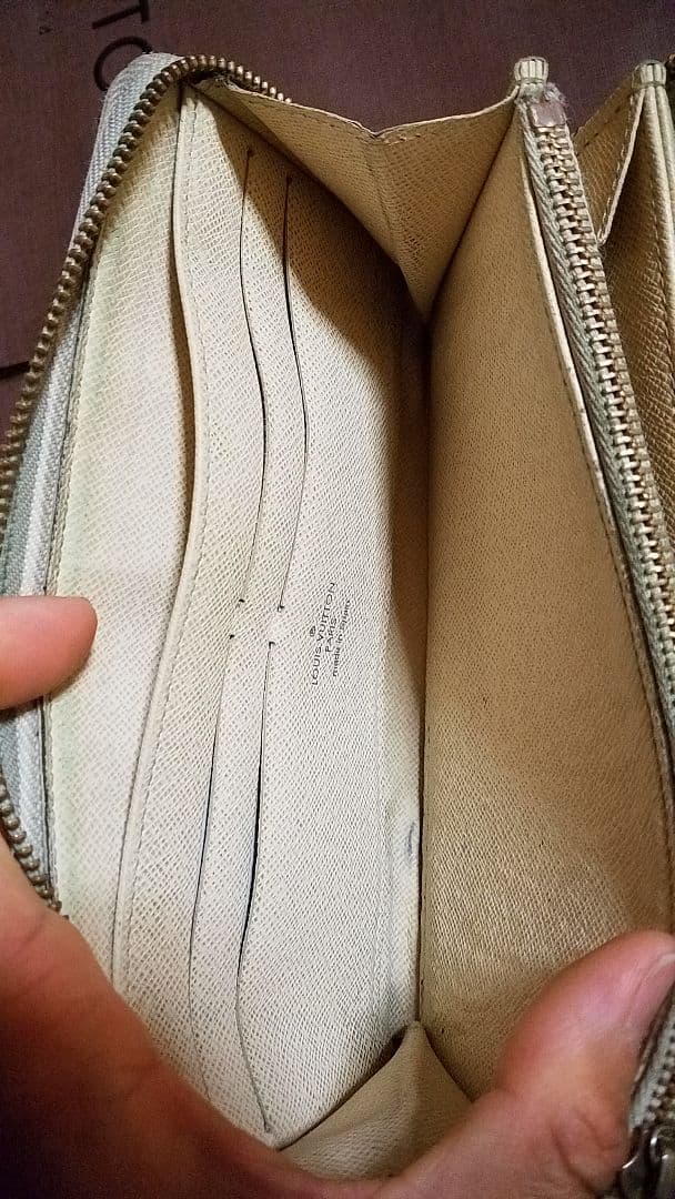 代引不可】【代引不可】ヴィトン ダミエ アズール ジッピーウォレット