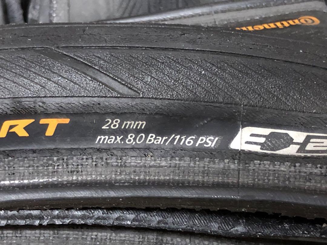中古コンチネンタルULTRA SPORT3 700x28C 4本セットおまけ付き