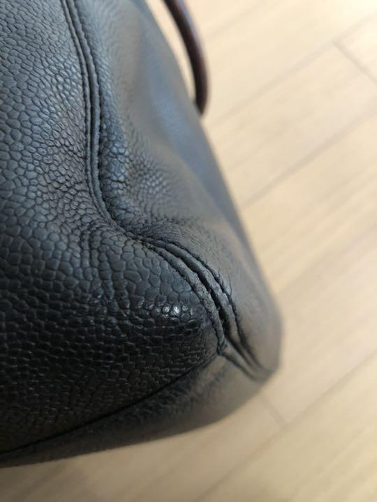 珍しい ヴィンテージ CHANEL シャネル ウッドハンドルバッグ