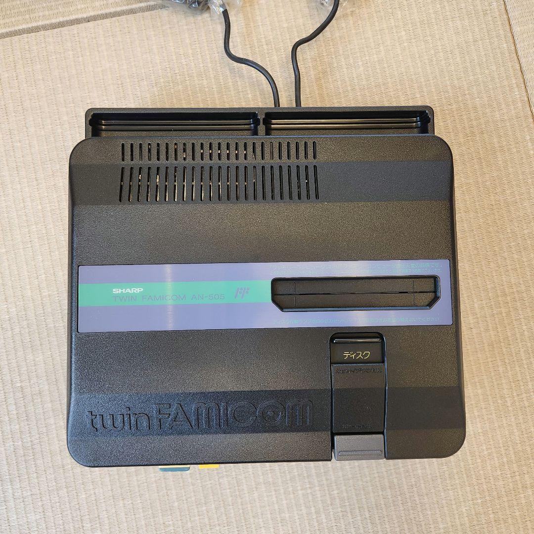 SHARP ツインファミコン 本体 未使用品 ジャンク品 AN-505-BK