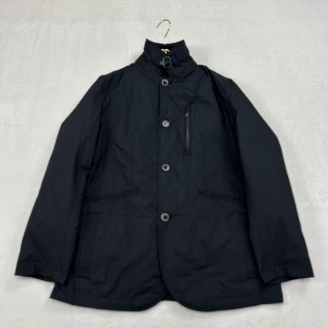 H166 美品 M ジョセフアブード ダウンライナー 黒 ダウンJKT メンズ H166 美品 M ジョセフアブード ダウンライナー 黒 ダウンJKT