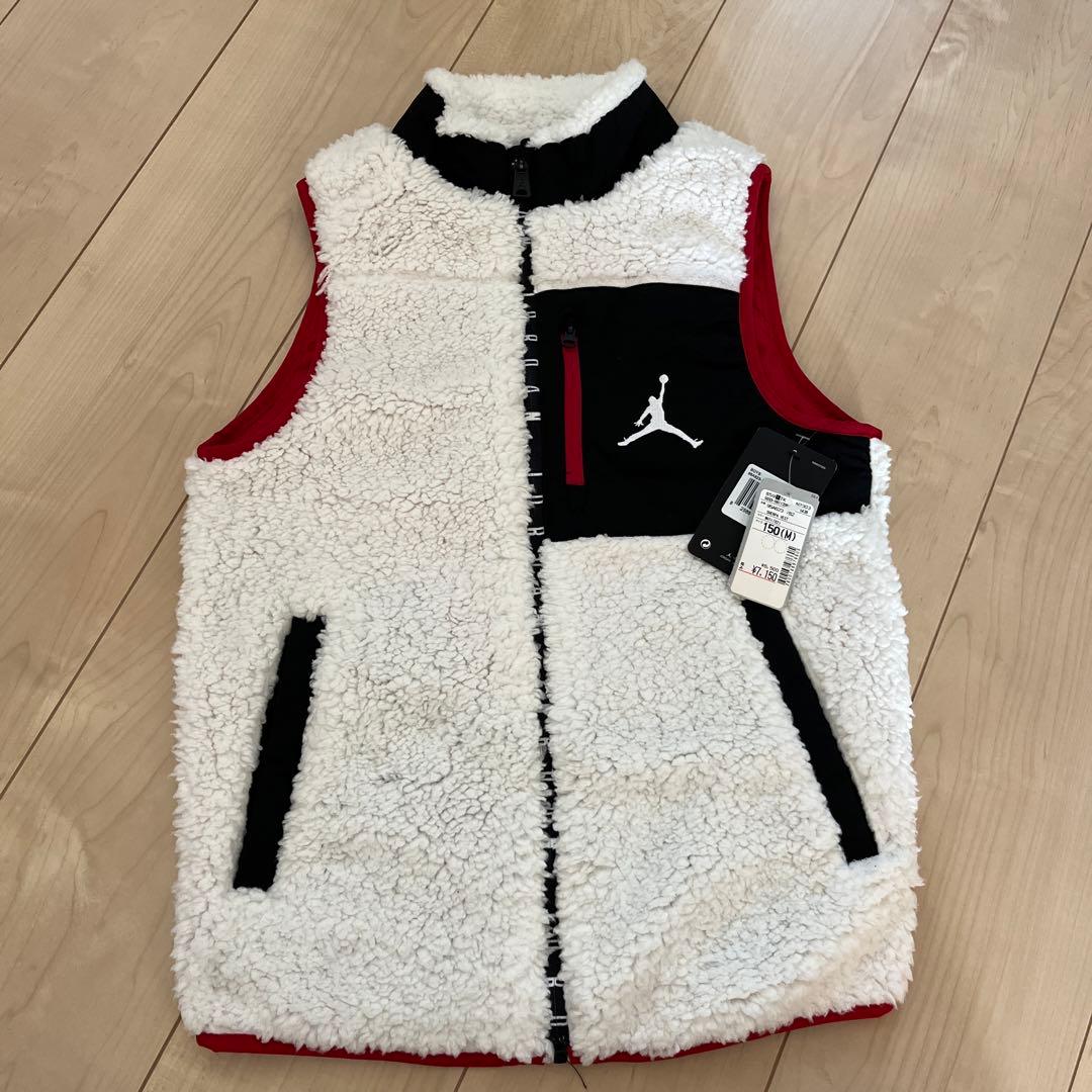 『新品未使用』値下げ！ジョーダン JORDAN キッズ　ボアベスト