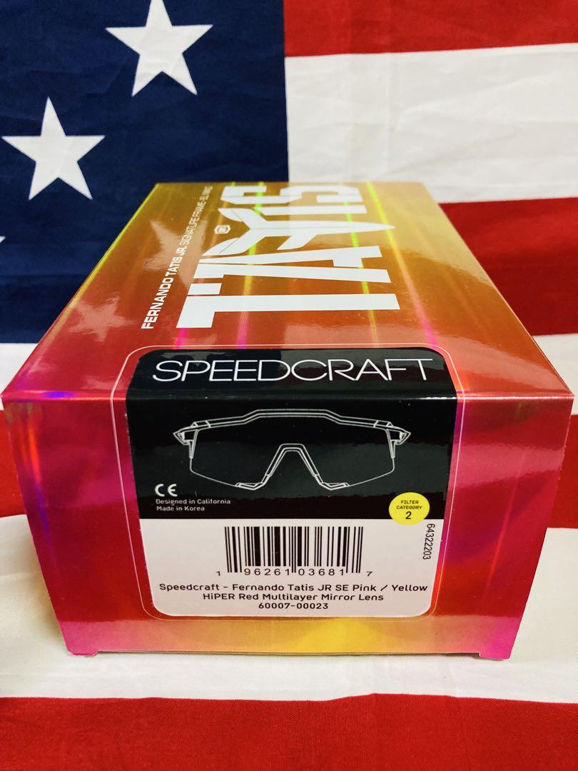【限定】100% Speedcraft サングラス タティスJr. モデル